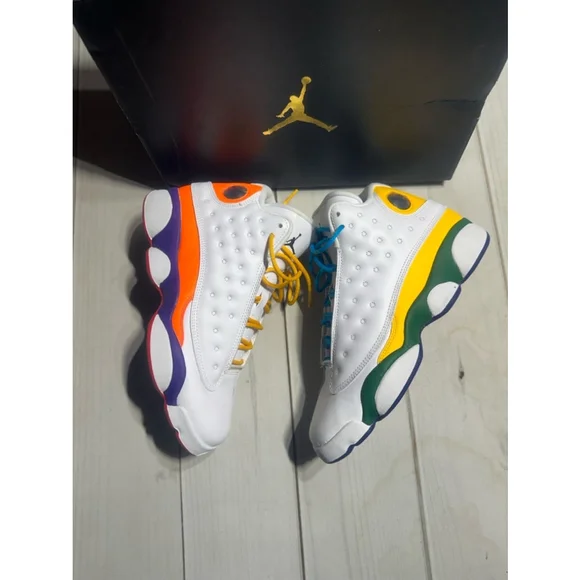 Boys Jordan Sneakers, Multicolor, Size 7Y Air Jordan 13 Retro GS